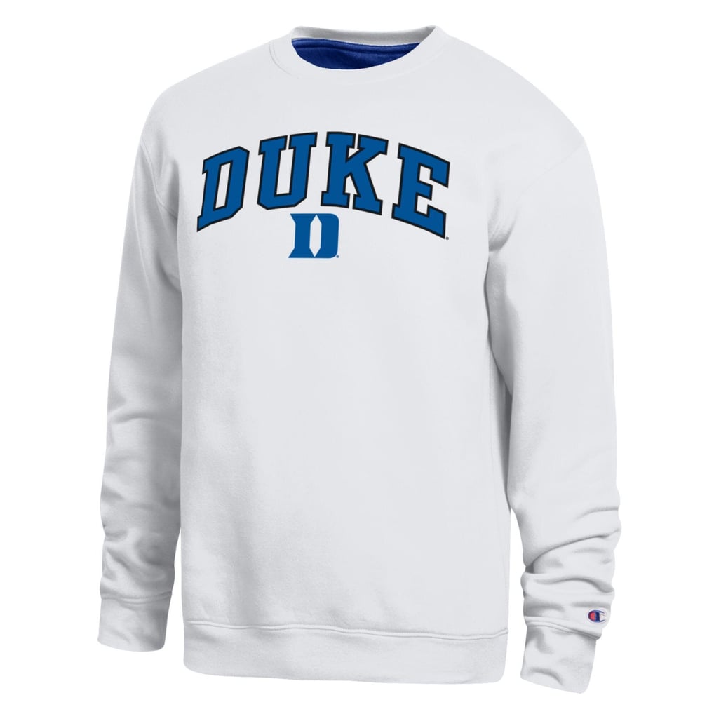  Duke Blue Devils Champion Arch Sweatshirt - White