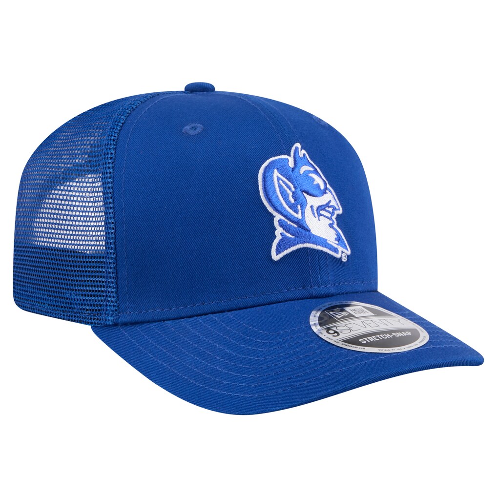 Duke Blue Devils New Era Primary 9SEVENTY Trucker Stretch-Snap Hat - Royal