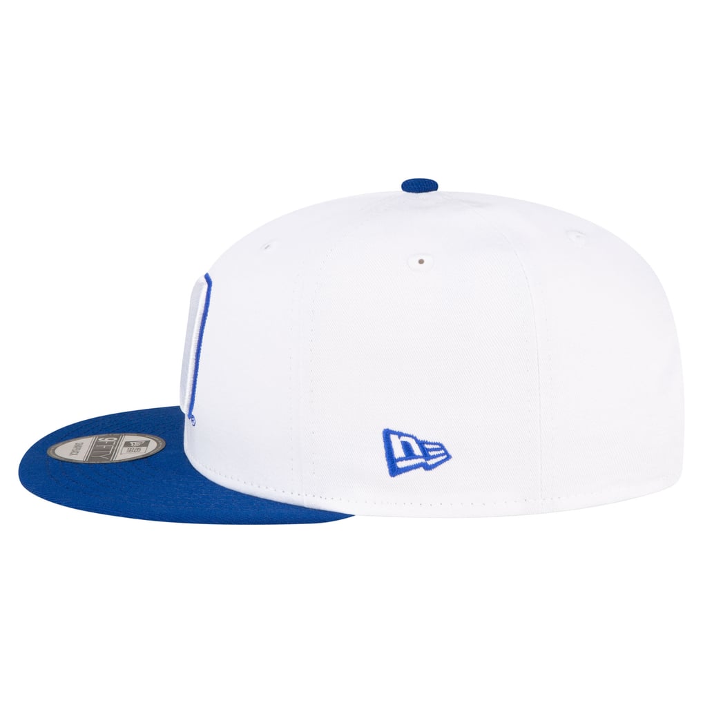  Duke Blue Devils New Era Team 9FIFTY Snapback Hat - White/Royal