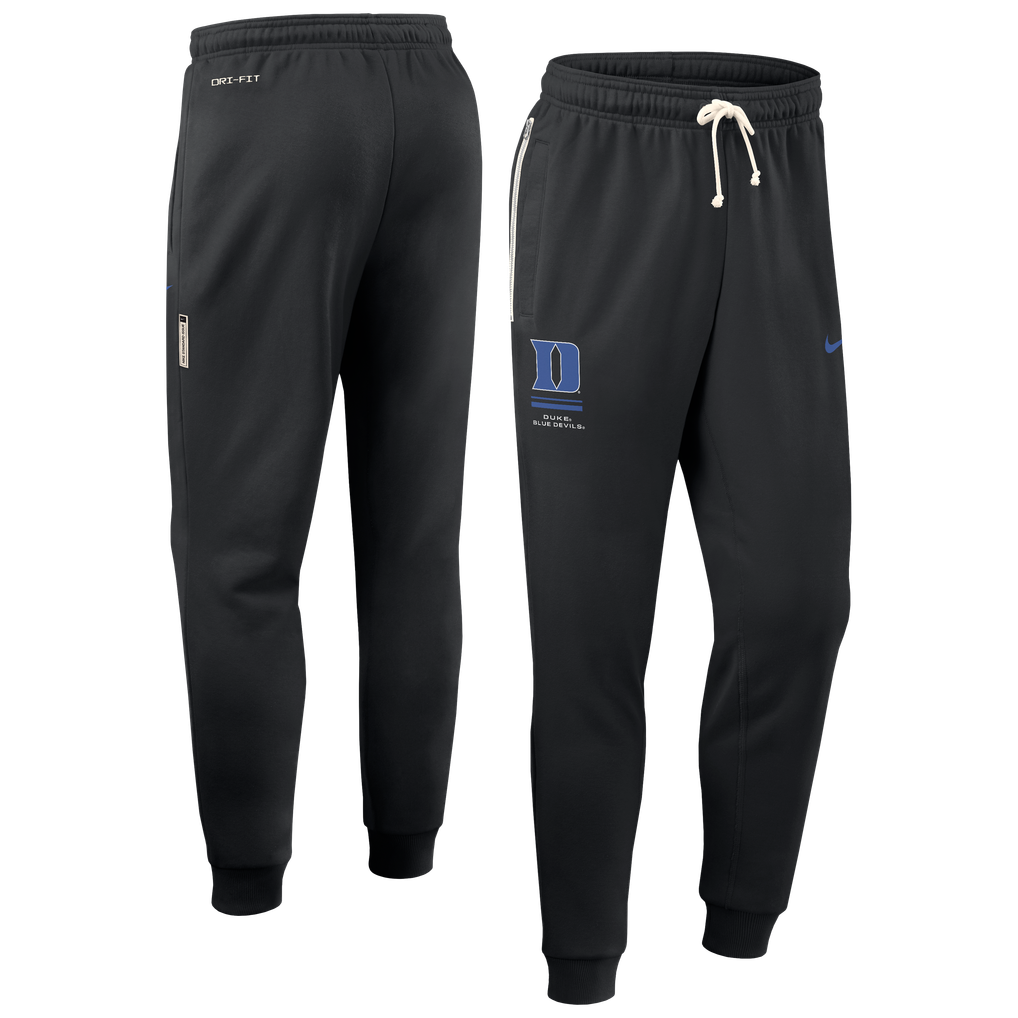 Duke Blue Devils Nike 2026 Sideline Standard Issue Dri-FIT Taper Pants - Black