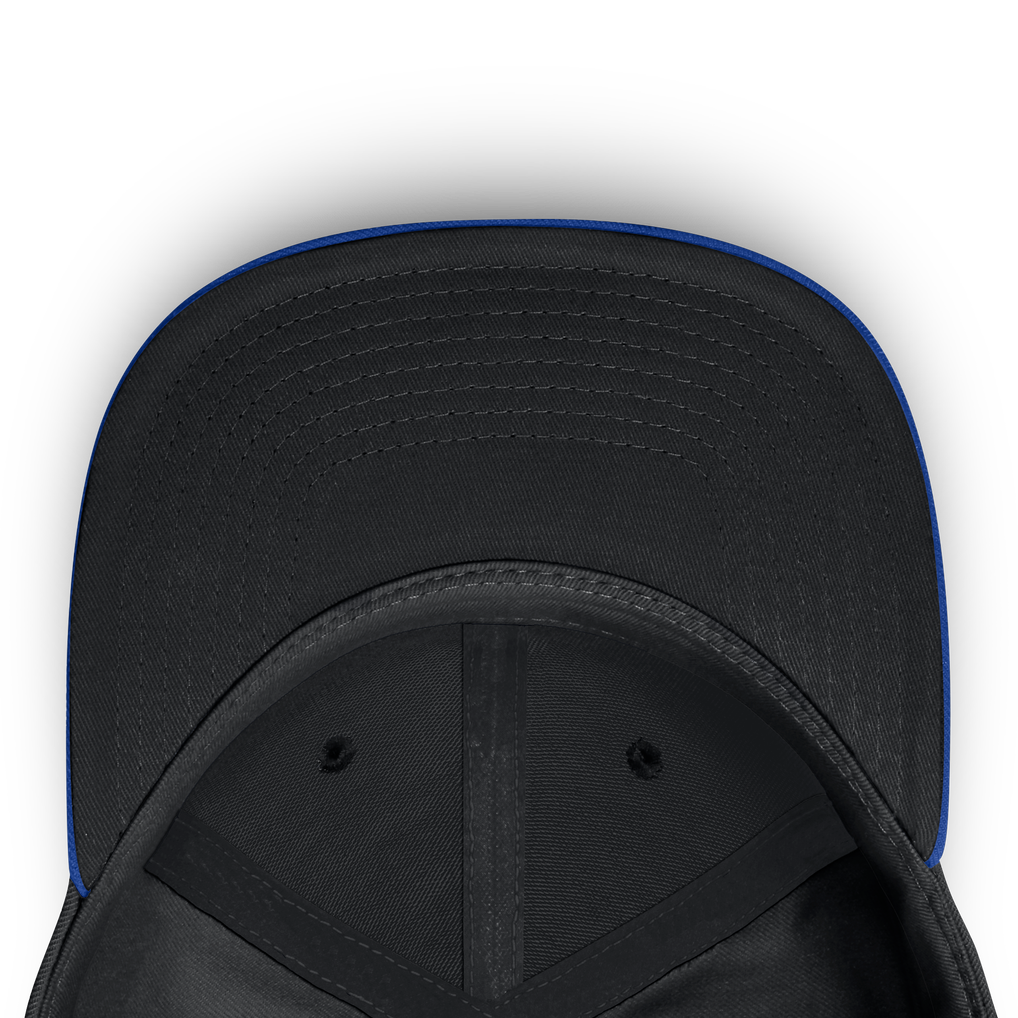 Duke Blue Devils Nike Dri-FIT Primetime Script Fitted Hat - Black