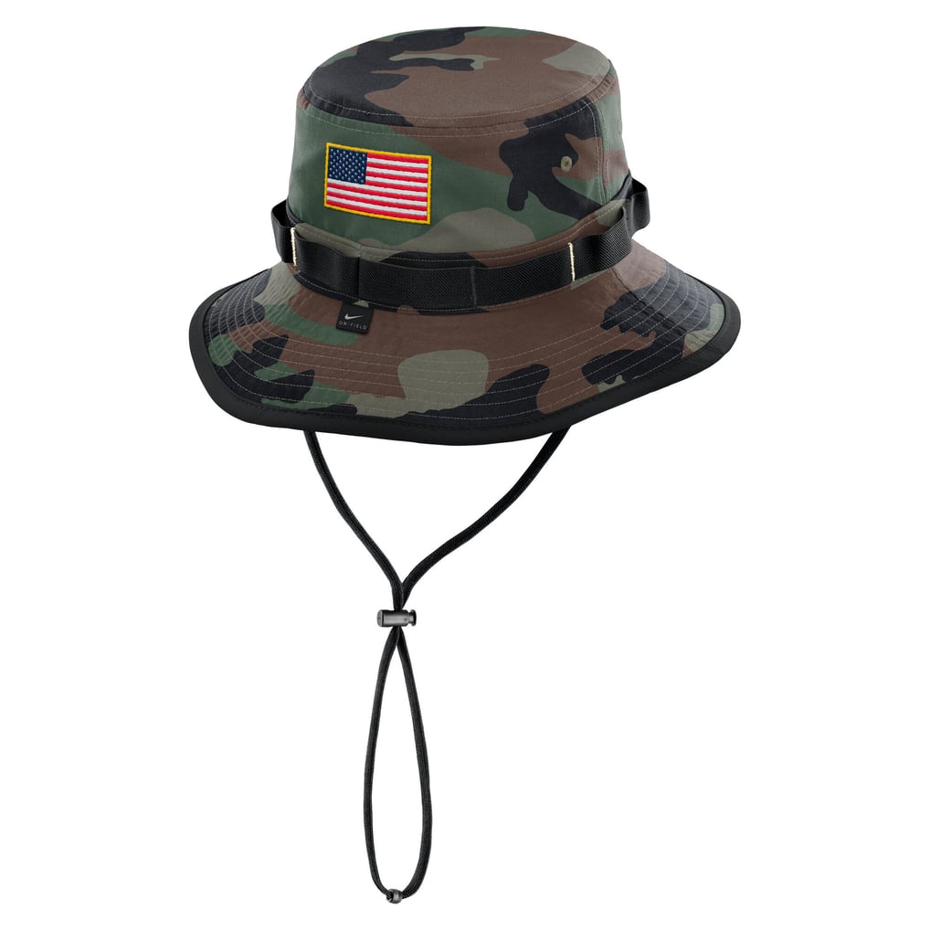 Duke Blue Devils Nike 2025 Military Appreciation Boonie Dri-FIT Bucket Hat - Camo
