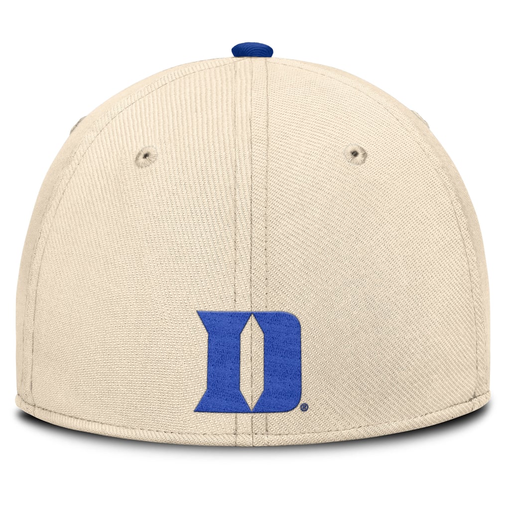 Duke Blue Devils Nike Primetime Dri-FIT Flex Hat - Natural