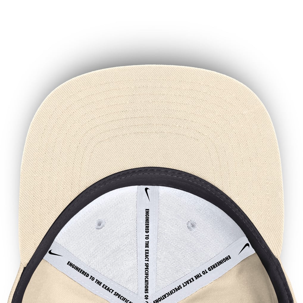 Duke Blue Devils Nike Primetime Dri-FIT Flex Hat - Natural