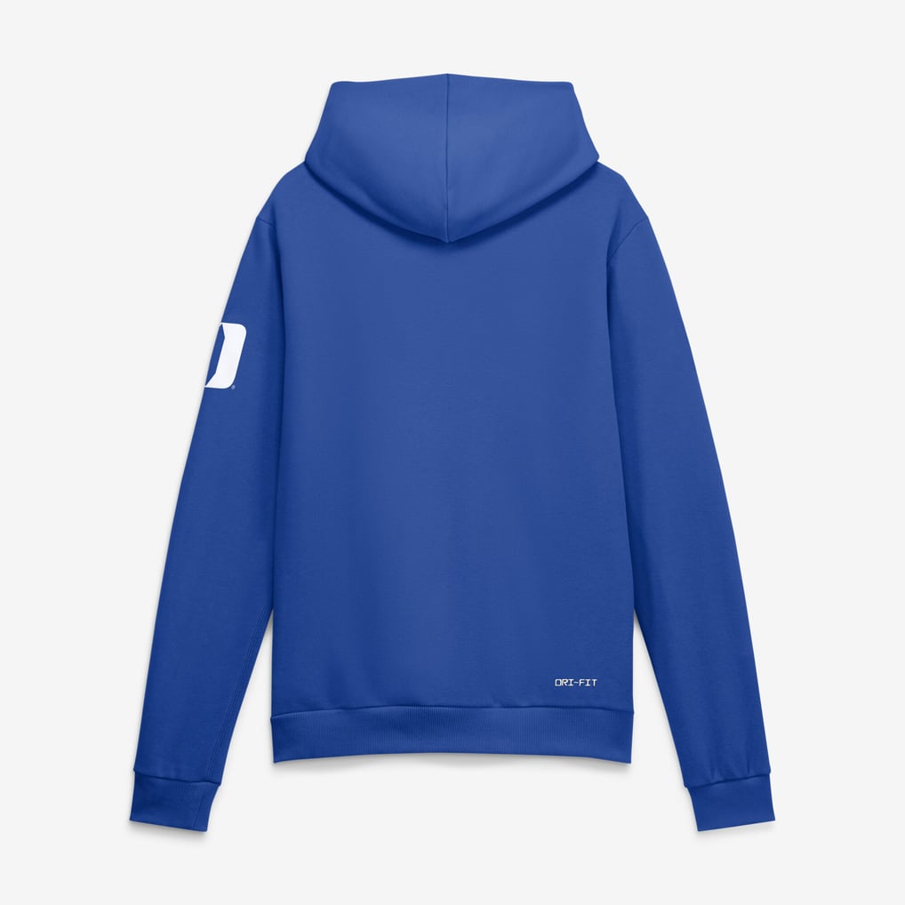 Duke Blue Devils Nike 2026 Sideline Standard Issue Dri-FIT Hoodie - Royal