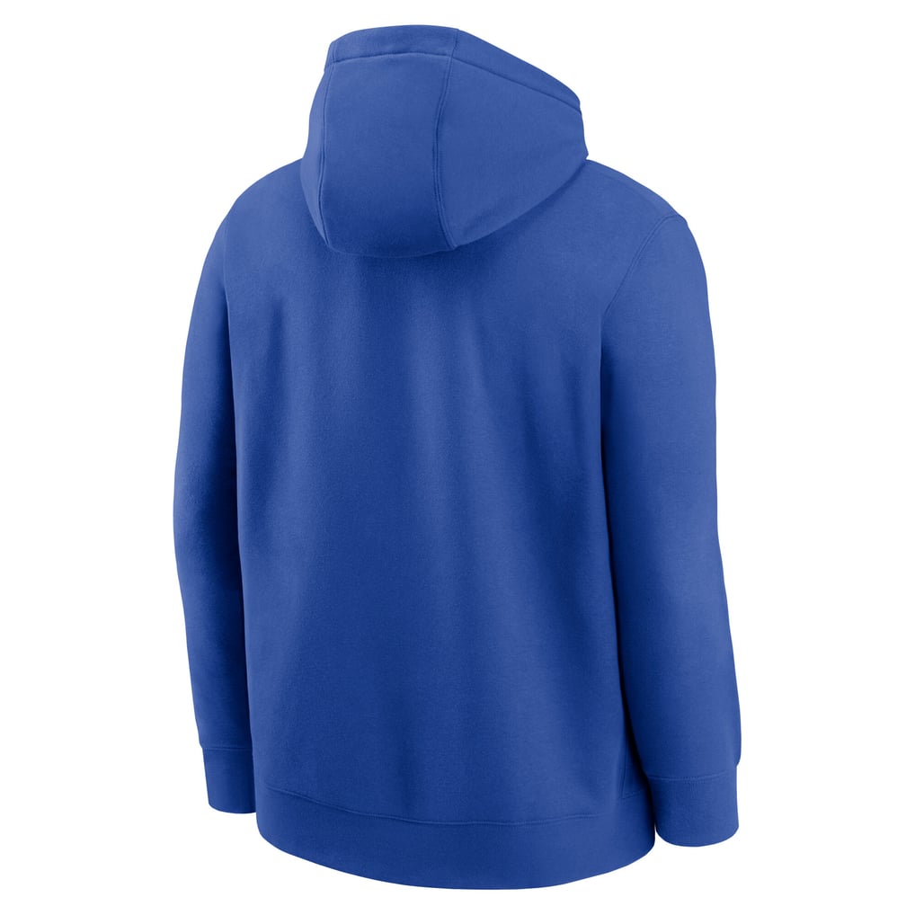  Duke Blue Devils Nike Primetime Arched Club Fleece Pullover Hoodie - Royal