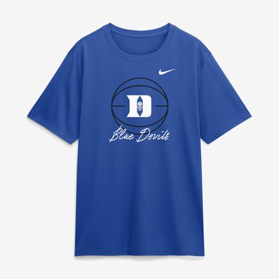  Duke Blue Devils Nike Primetime Basketball Icon Legend Dri-FIT T-Shirt - Royal