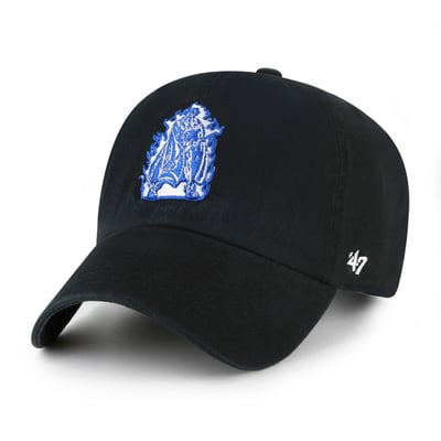 Duke Blue Devils '47 Unisex Vault Clean Up Adjustable Hat - Black