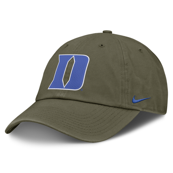 Duke Blue Devils Nike Unisex Primetime Club Adjustable Hat - Olive