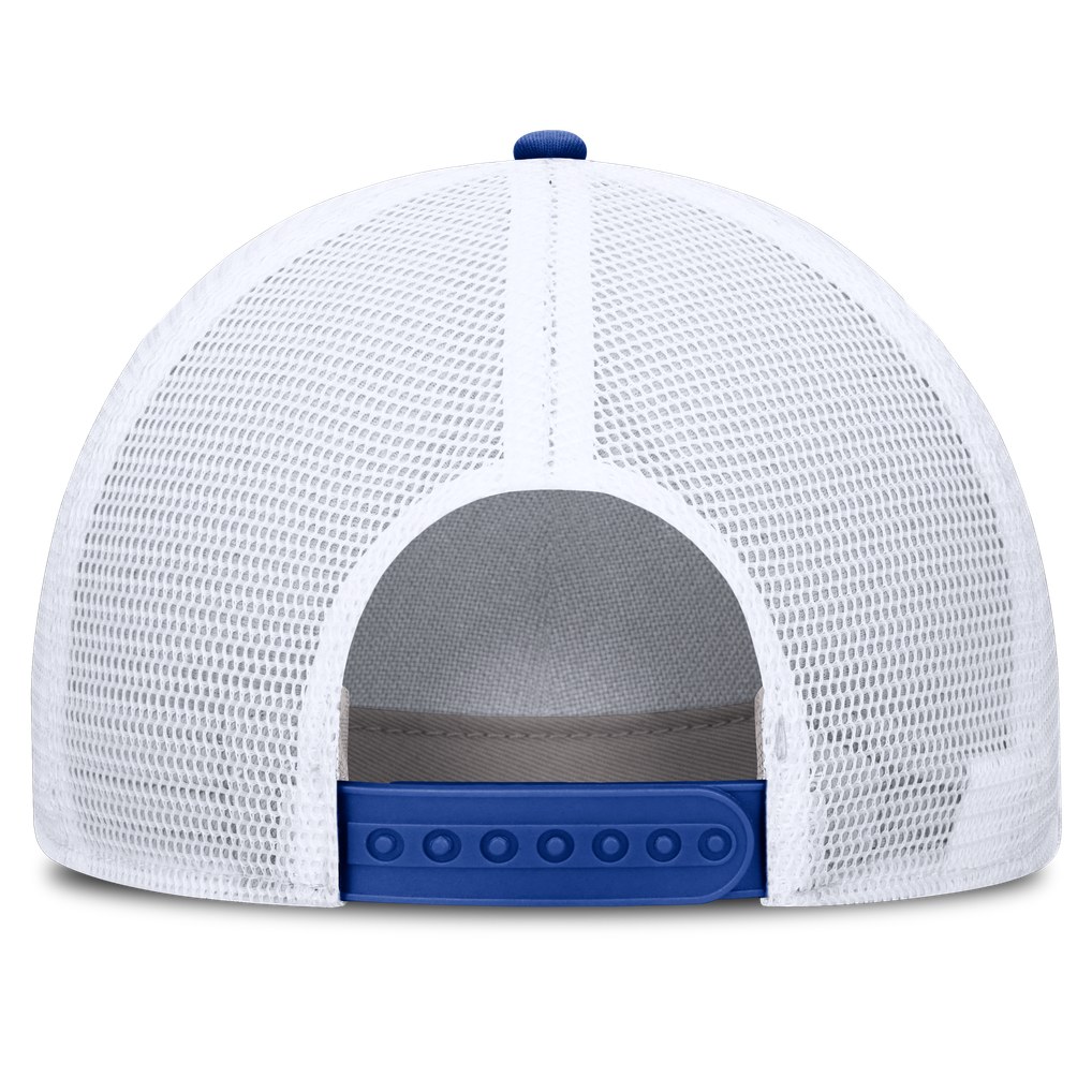 Duke Blue Devils Nike Unisex Mascot Rope Trucker Adjustable Hat - White