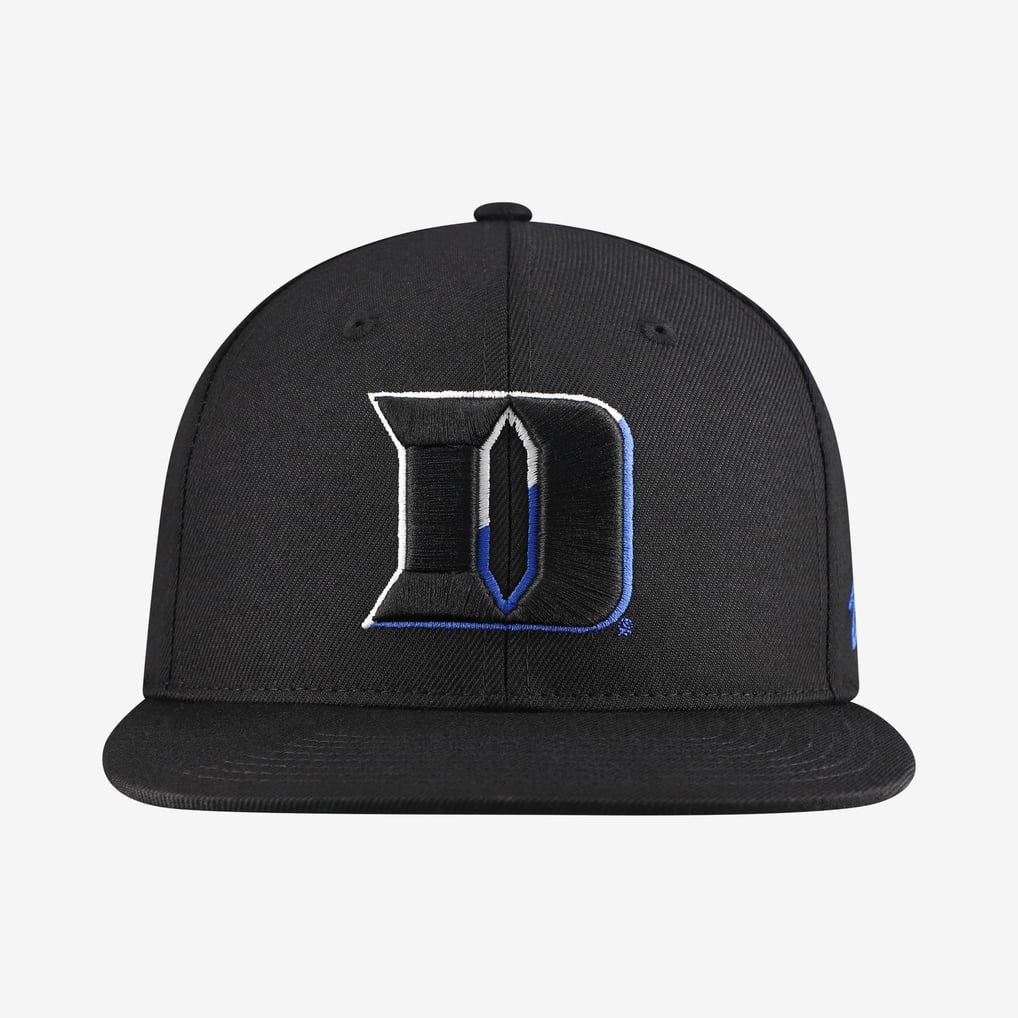  Duke Blue Devils Zephyr Unisex Slice 3D Z11 Snapback Hat - Black