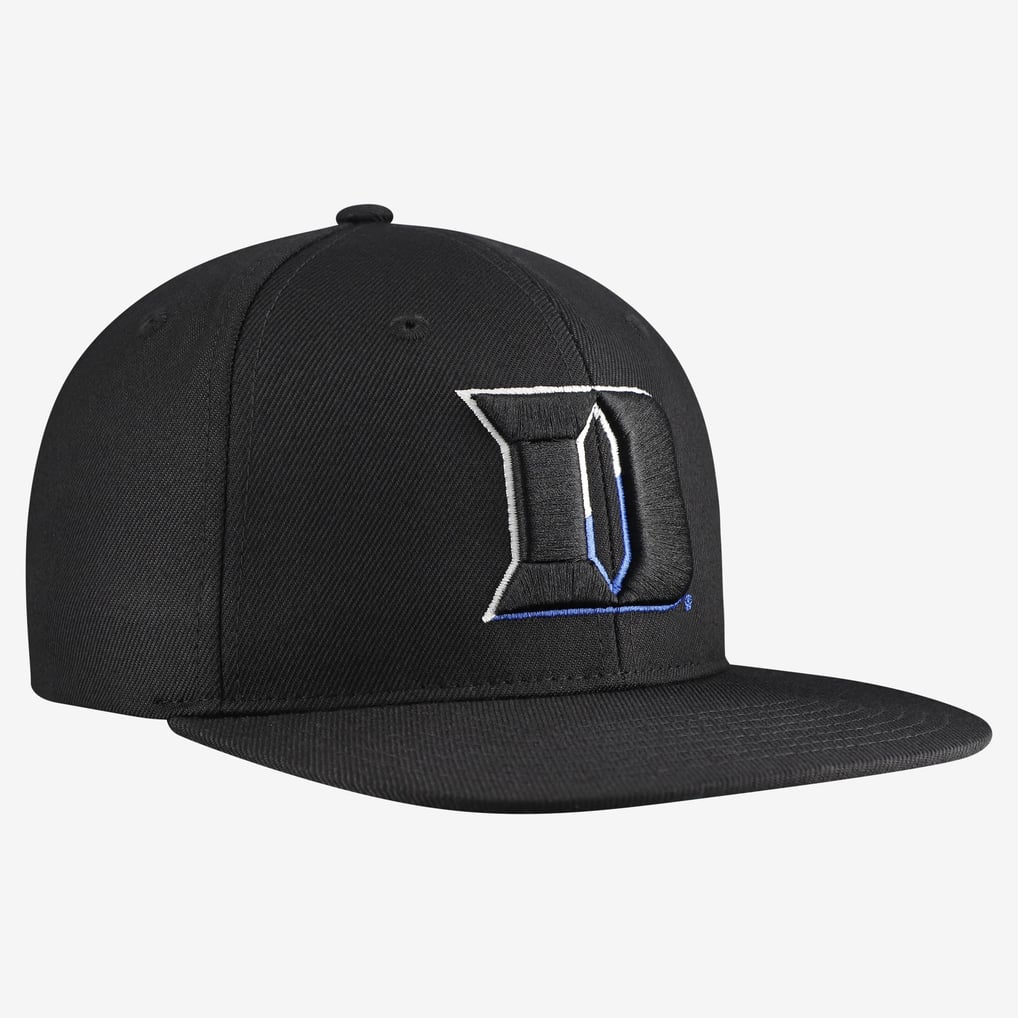  Duke Blue Devils Zephyr Unisex Slice 3D Z11 Snapback Hat - Black