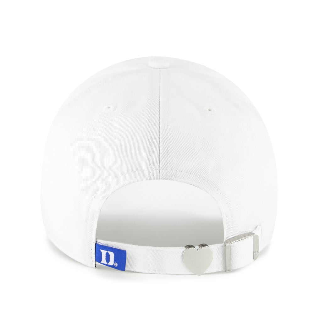 Duke Blue Devils '47 Women's Trendy Script Clean Up Adjustable Hat - White