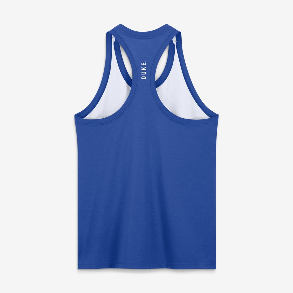  Duke Blue Devils Nike Women's Reversible Racerback Tank Top - White