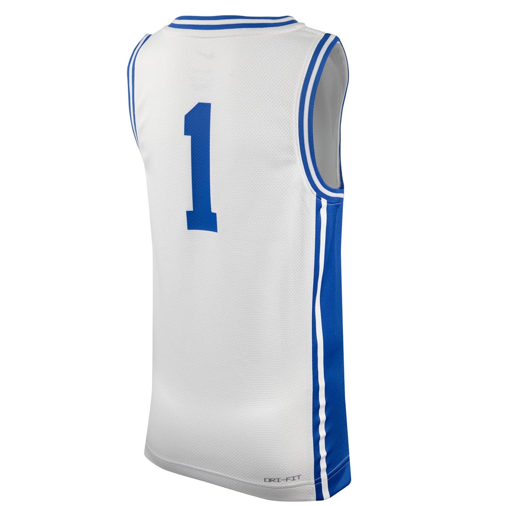 #1 Duke Blue Devils Nike Youth Icon Replica Basketball Jersey - White