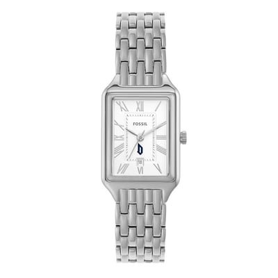 Duquesne Dukes Fossil Women's Raquel Three-Hand Date Stainless Steel Watch