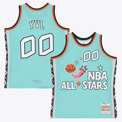 1996 NBA All-Star Game Mitchell & Ness x Playboi Carti Swingman Jersey - Teal