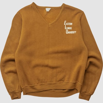 Eastern Illinois Panthers Champion 60s Pullover Sweatshirt - Clay - XXS by Fanatics Real Vintage