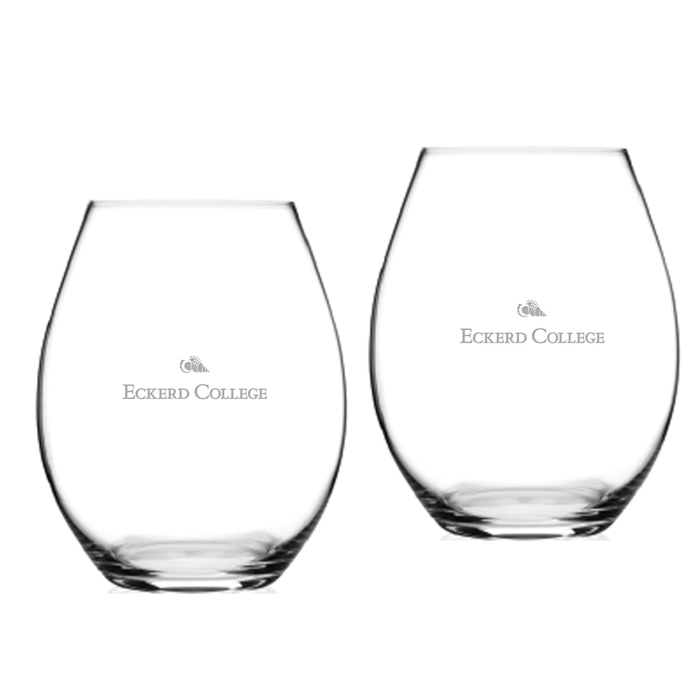 Eckerd Tritons 20oz. 2-Piece Riedel Stemless Wine Glass Set