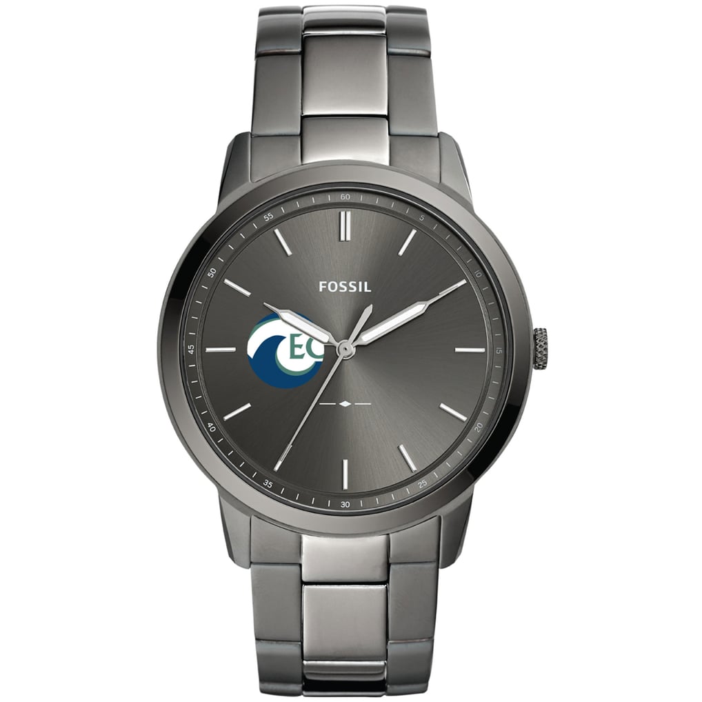  Eckerd Tritons Fossil Minimalist Three-Hand Smoke Watch - Gray