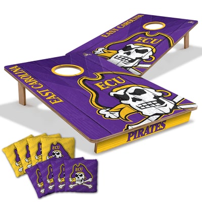 ECU Pirates IDNA 2' x 3' Cornhole Game with Bags
