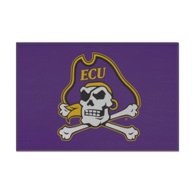 ECU Pirates Logo Brands 19" x 30" Starter Mat