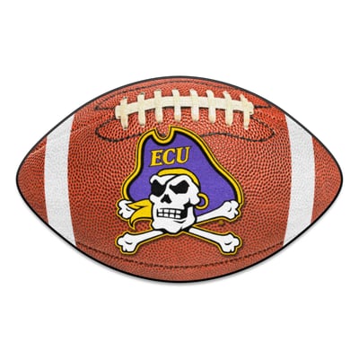 ECU Pirates Logo Brands 22" x 29.5" Football Mat