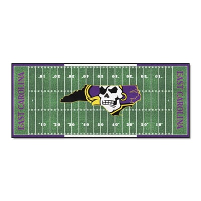 ECU Pirates Logo Brands 30" x 72" Football Field Runner