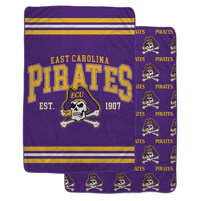 ECU Pirates Pegasus Legacy Arch Double-Sided 60" x 80" Blanket