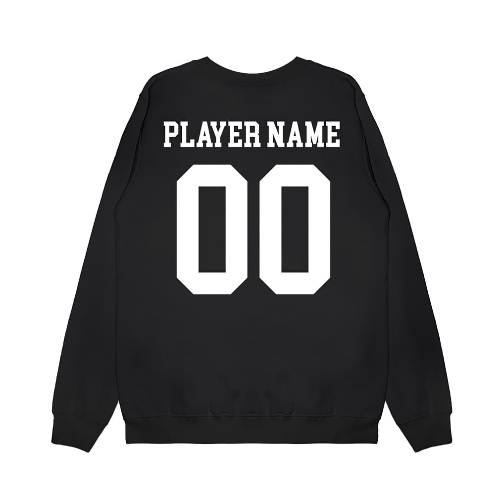 ECU Pirates Unisex NIL Pick-A-Player Baseball Sweatshirt - Black