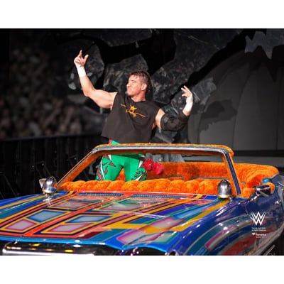 Eddie Guerrero WWE Unsigned Fanatics Authentic Lowrider Entrance Photograph