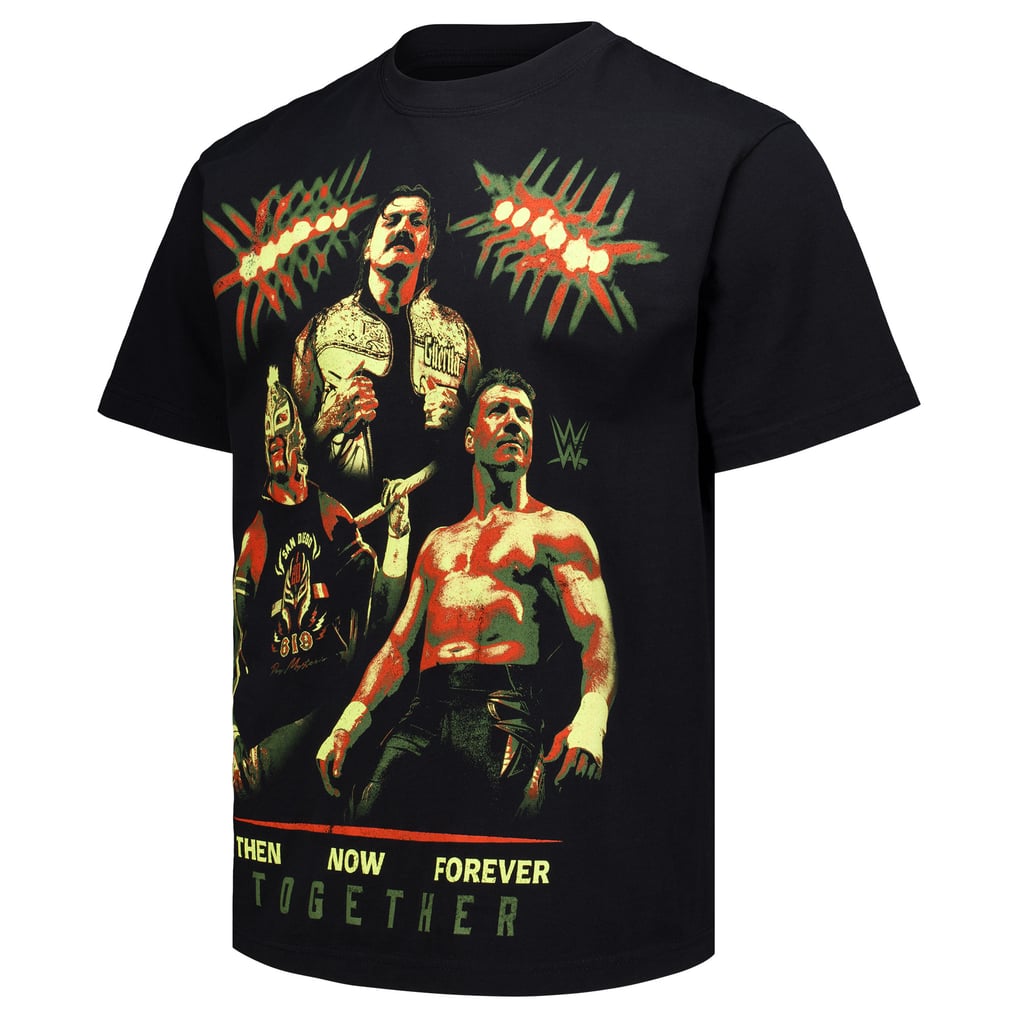 Eddie Guerrero Ripple Junction Dom, Rey, Eddie Boxy T-Shirt - Black