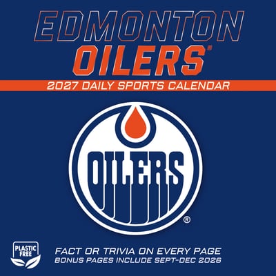 Edmonton Oilers 2027 Box Calendar