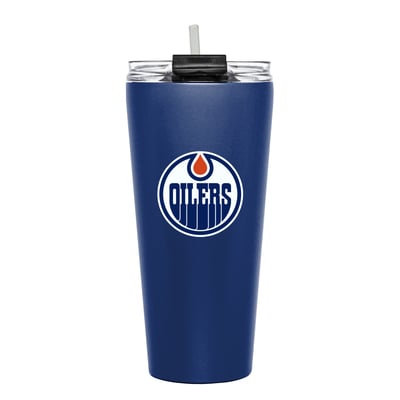 Edmonton Oilers 32oz. Double Play Big Slim Tumbler