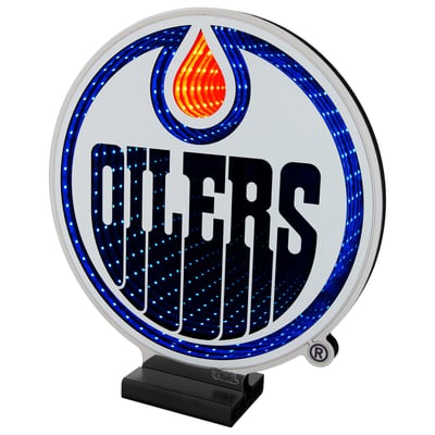 Edmonton Oilers LED Infinity Logo Light