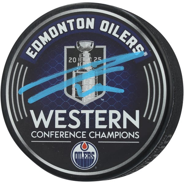 Photo Signée Leon Draisaitl - But Célèbre Des Oilers D'Edmonton, Format 16x20, Authentifiée Fanatics