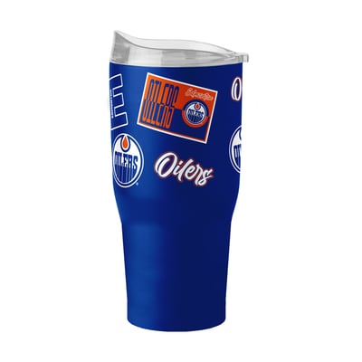 Edmonton Oilers Logo Brands 30oz. Dreamweave Tumbler