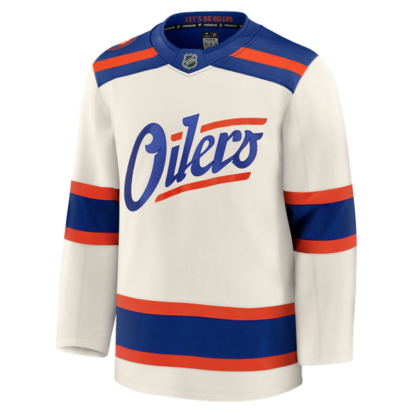 Chemise Homme Fanatics Edmonton Oilers NHL - Taille 3XL Navy - Neuf Sans Étiquette - Licence Officielle