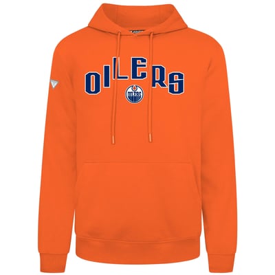  Edmonton Oilers Levelwear Podium Apex Hoodie - Orange
