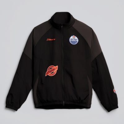Edmonton Oilers lululemon Nylon Track Jacket - Black
