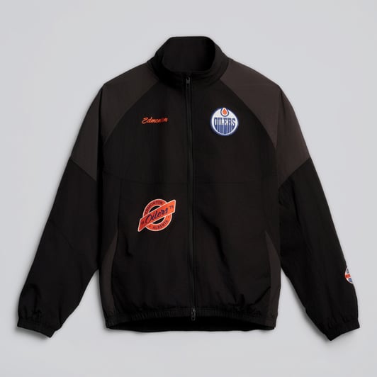 Edmonton Oilers lululemon Nylon Track Jacket - Black