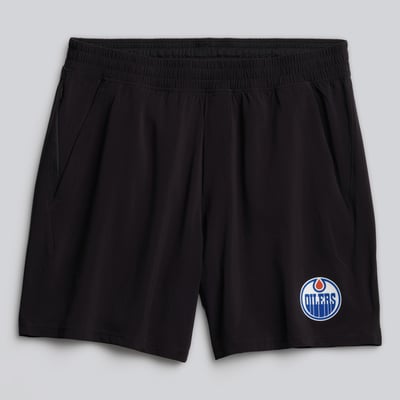 Edmonton Oilers lululemon Pace Breaker Linerless Short 7" - Black