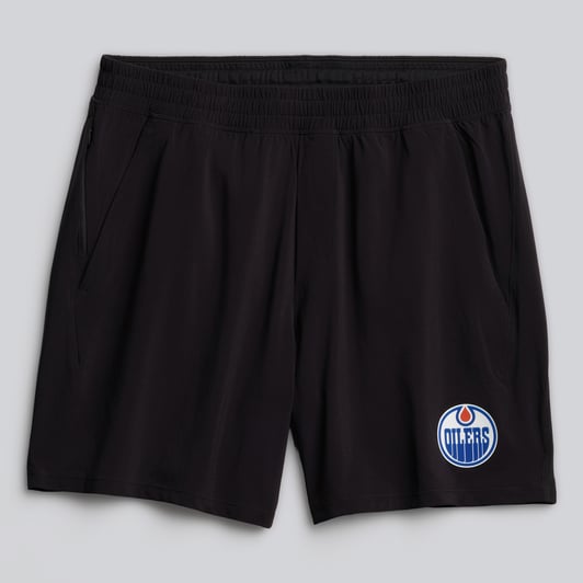 Edmonton Oilers lululemon Pace Breaker Linerless Short 7" - Black