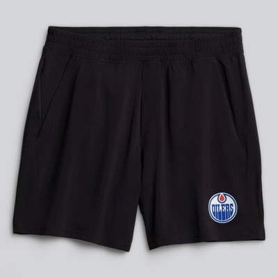 Edmonton Oilers lululemon Pace Breaker Linerless Short 7" - Black