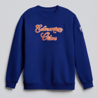 Edmonton Oilers lululemon Steady State Crew Sweatshirt - Larkspur