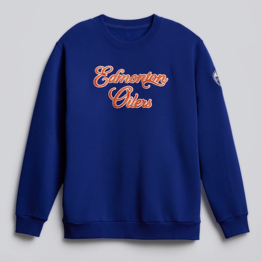 Edmonton Oilers lululemon Steady State Crew Sweatshirt - Larkspur