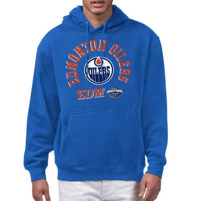 Edmonton Oilers Starter All-Around Fan Hoodie - Royal