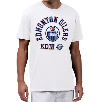 Edmonton Oilers Starter All-Around Fan T-Shirt - White
