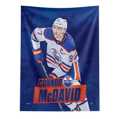 Connor McDavid Edmonton Oilers The Northwest Group 50" x 60" Player Wall Hanging