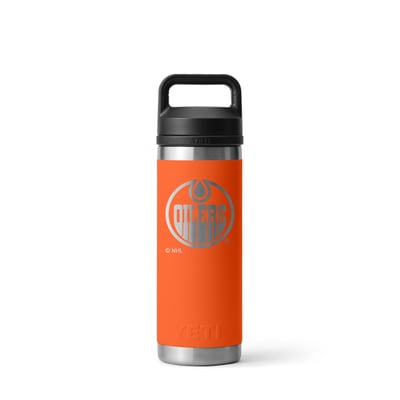  Edmonton Oilers YETI 18oz. Rambler Chug Water Bottle